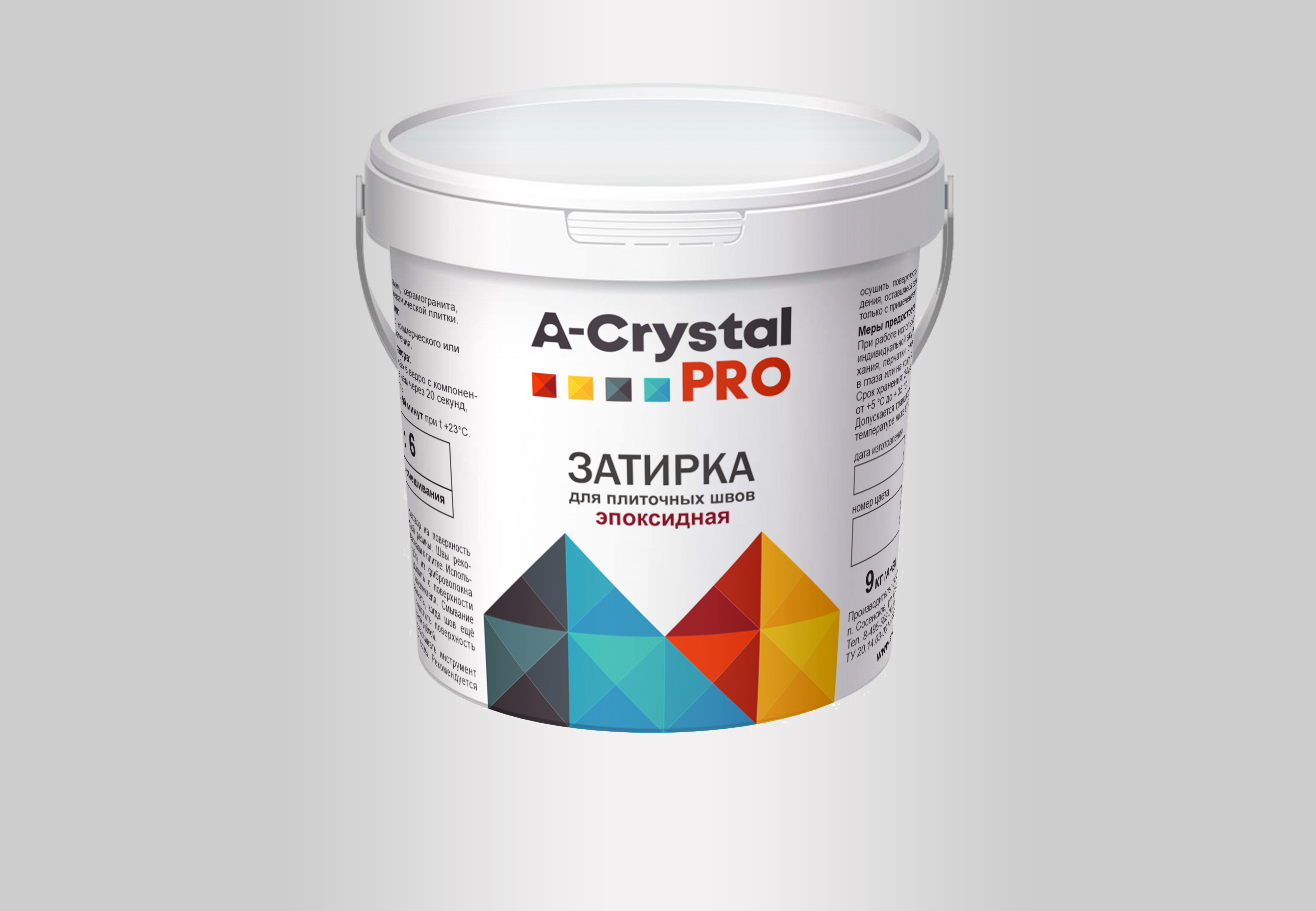 Эпоксидная затирка для плиточных швов  A-Crystal PRO